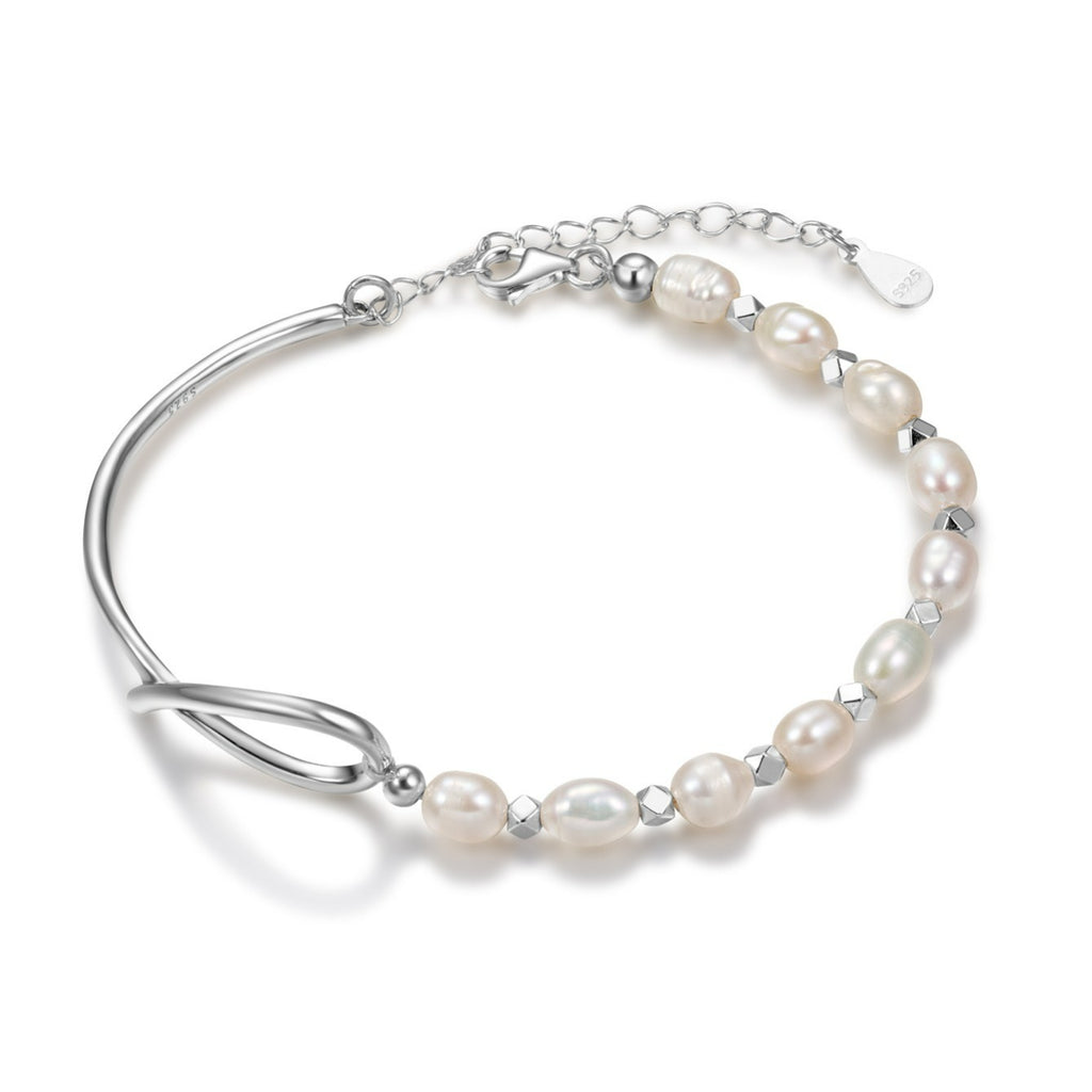 100% Real 925 Sterling Silver Bracelet for Women