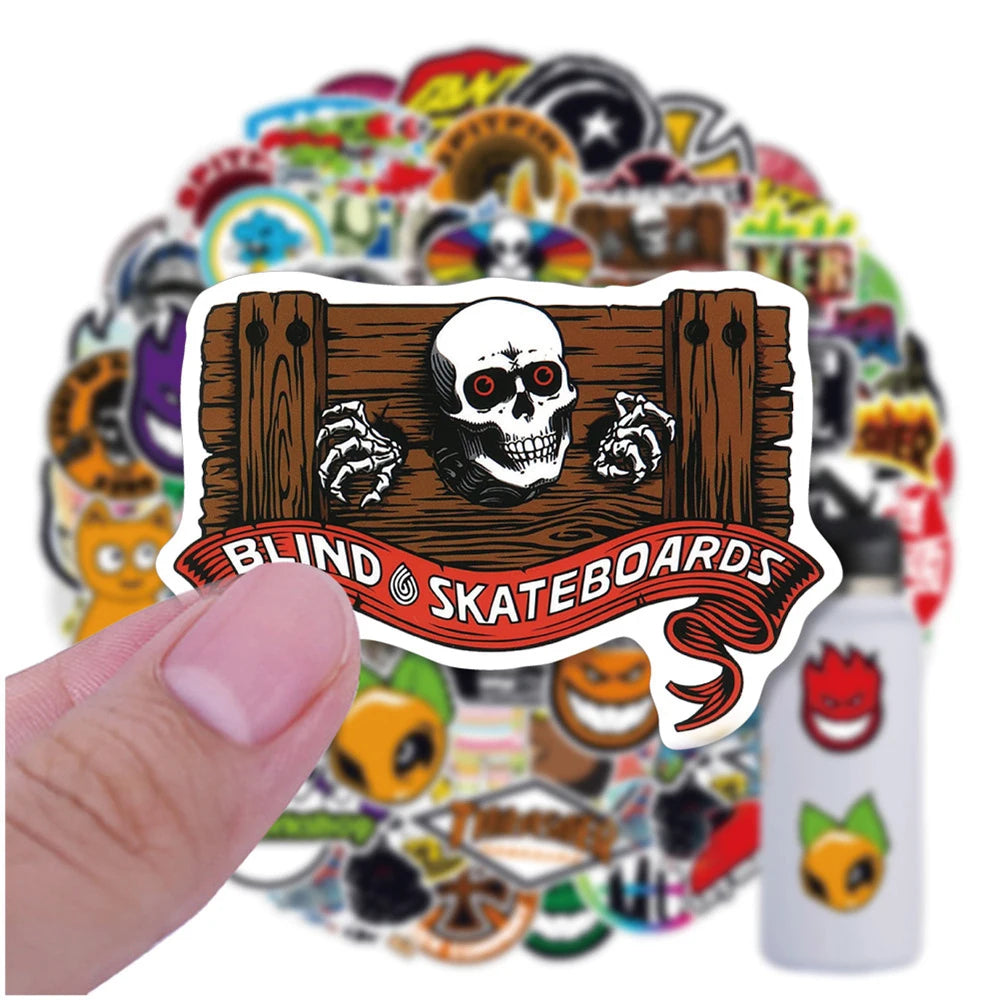 Street Style Logo Stickers for Laptop