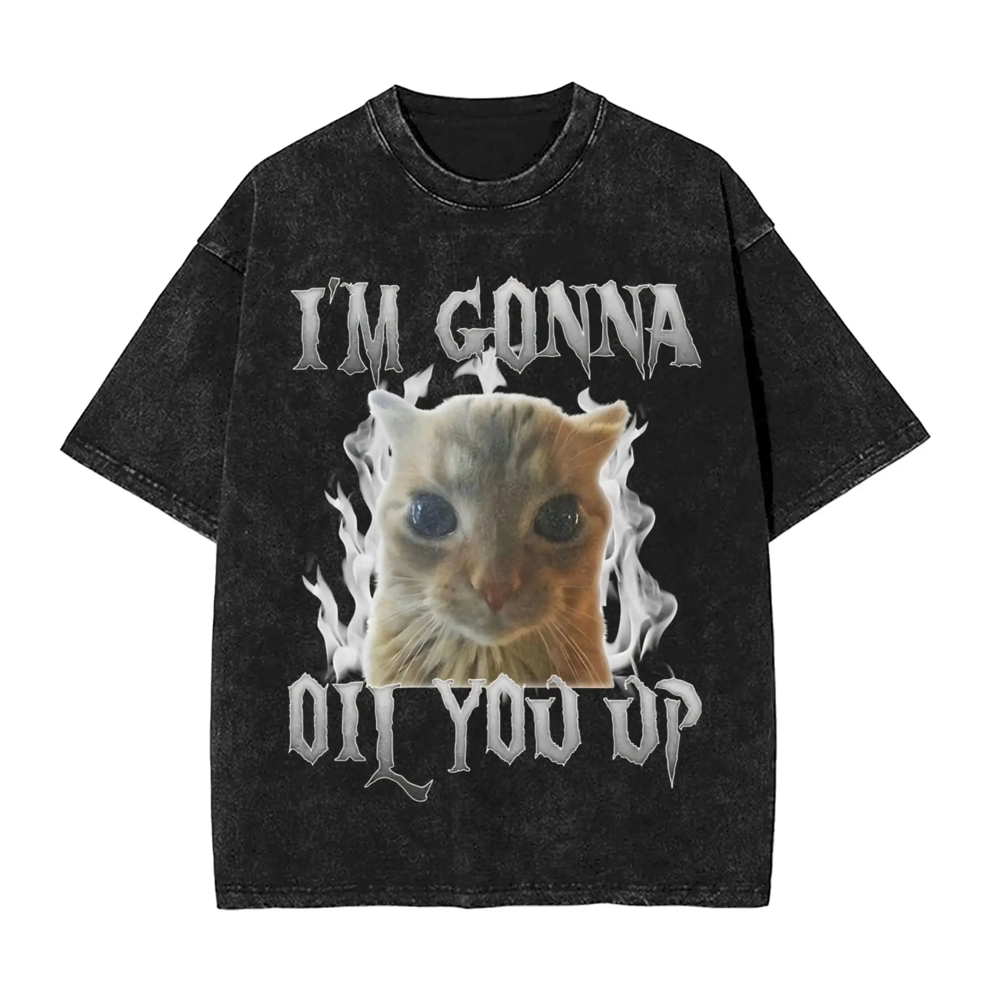 I'm Gonna Oil You Up Cat Meme