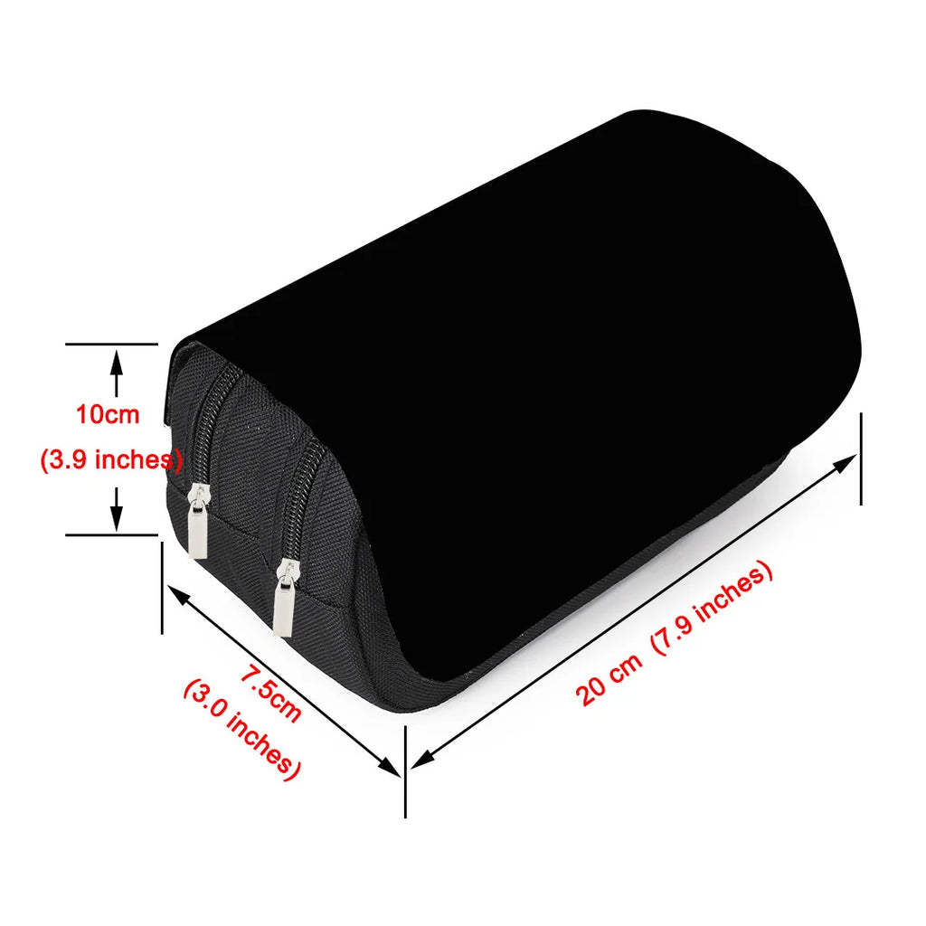 Pochita Chainsaw Man Pencil Case Denji Devil Makima Anime Pen Holder Bags