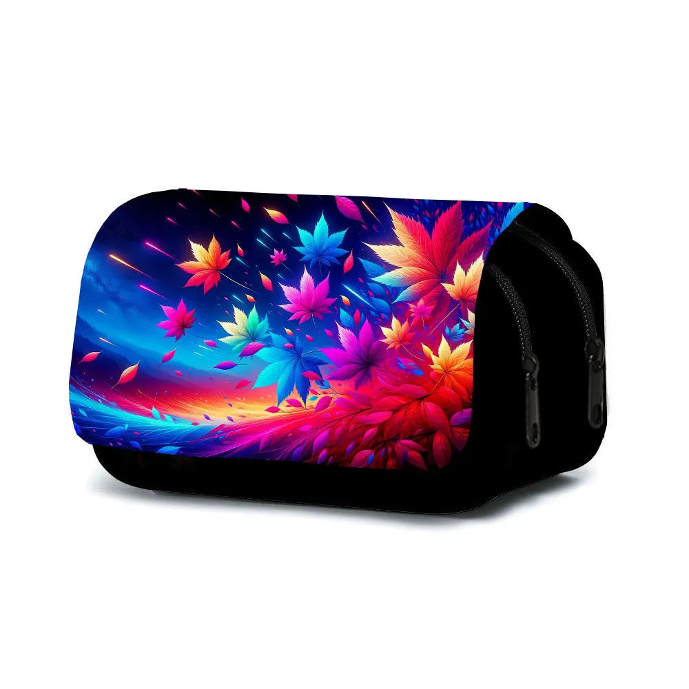 Pochita Chainsaw Man Pencil Case Denji Devil Makima Anime Pen Holder Bags