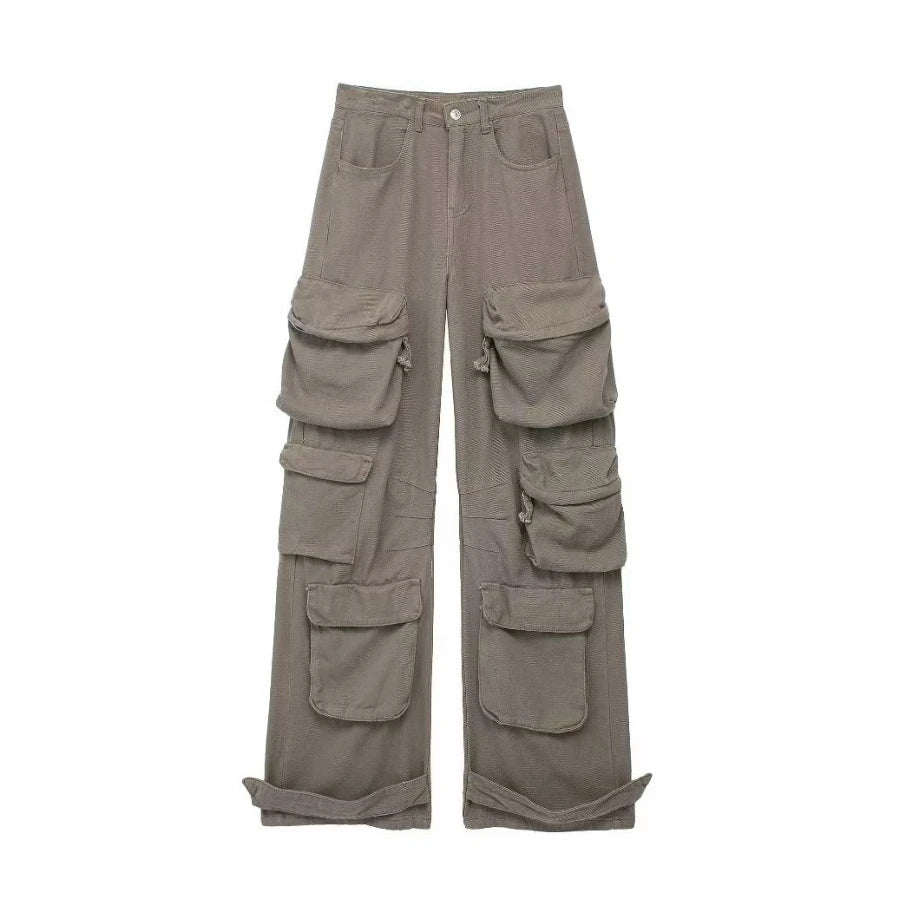 Rugged StraightFit Denim Workwear Pants